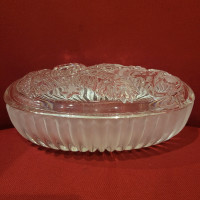 Holiday/Christmas Glass Candy Dish