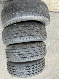 4 pneus d’été 225/55/17 Dunlop sport 5000