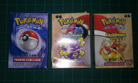 Pokemon Card Theme Deck Boxes 1999
