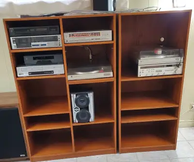 MULTI SHELF ENTERTAINMENT BOOK SHELF, View more