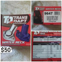 Brand New Trans Dapt Chevy Chrome Water Neck For Sale