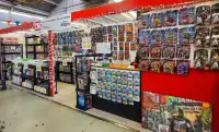 New and Pre-Owned Games, Toys, and Collectibles.