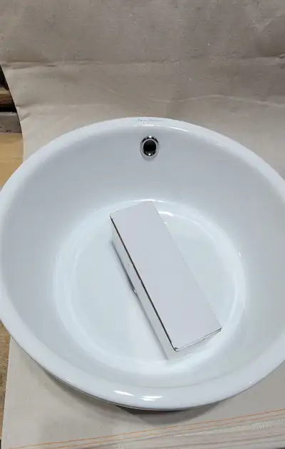 Round vessel sink, View more