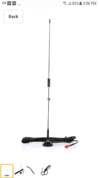 brand new UT-106 UV baofeng walkies talkie car antenna $15 ea