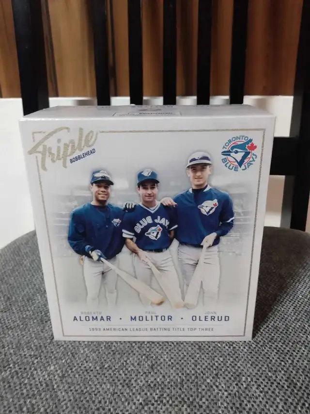 BNIB⚾Alomar, Molitor, Olerud Trio Bobblehead Toronto Blue Jays628637389803531227