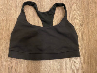 Lulu Lemon Black Sports Bra - size 6