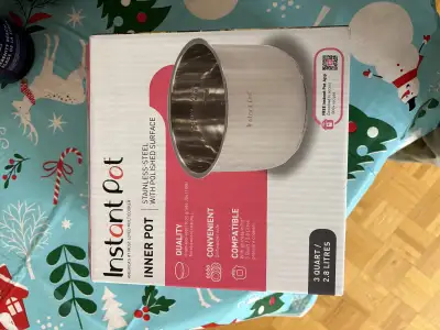 Instant Pot - Stainless Steel Inner Pot (3 quart/2.8L), View more