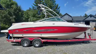 2006 Chaparral 246 SSI Powered by a MerCruiser 350 MAG MPI (300 HP) with a Bravo III dual-prop drive...