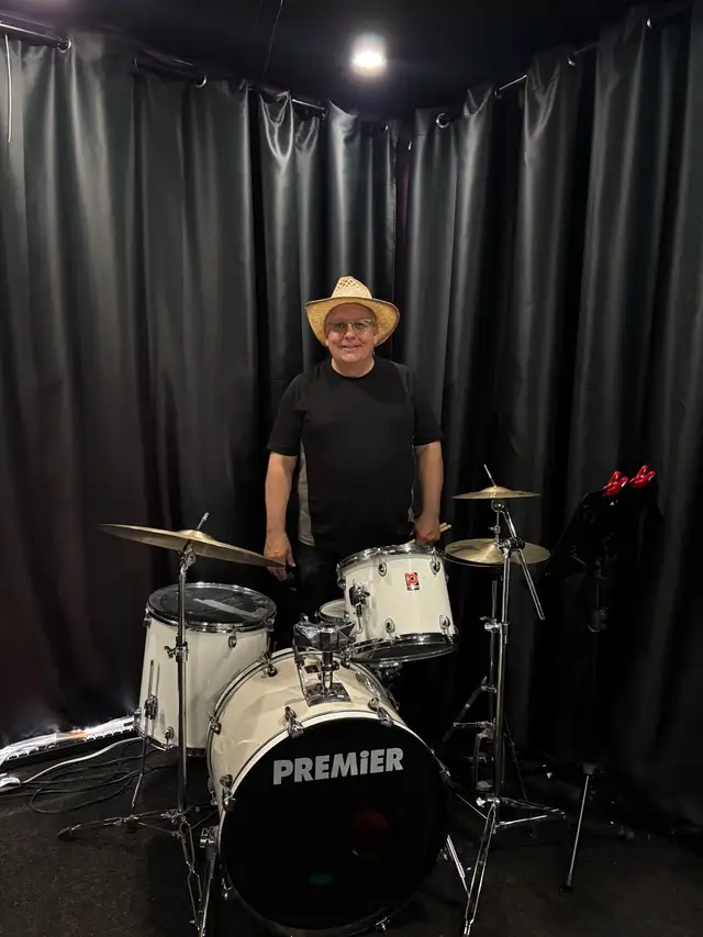 Bebop Jazz Drummer 