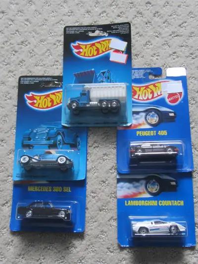 5 New Vintage Hot Wheels Vehicles, View more