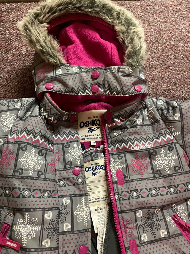 Girls Osh Kosh Snow Suit size 24m in Kids & Youth in Guelph - Image 2