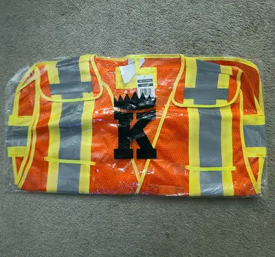 BNIP SEALED - One Size Hi-Visibility Reflective Work Safety Vest, View more