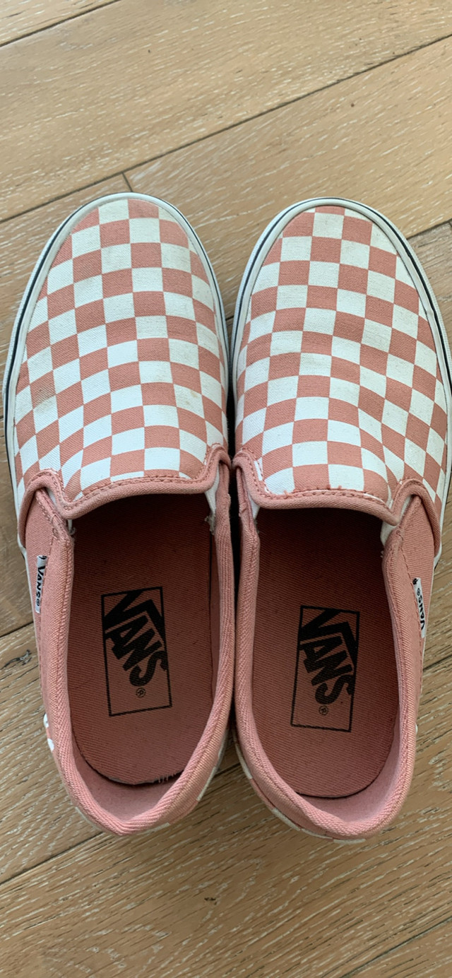 Women’s Vans classic slip-on (checkerboard) in Women's - Shoes in Winnipeg - Image 4