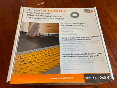 Schluter - Ditra - HEAT - E - Floor heating cable, View more