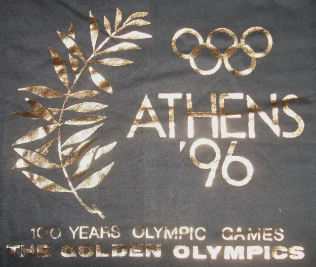 1996 Olympics Athens Greece T-Shirt, New. in Men's in Victoria - Image 4