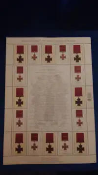 Victoria Cross stamp set
