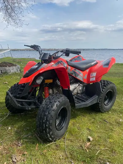2018 Can-Am DS 90 – Youth ATV – $3,000 Great little starter quad and runs strong. My kid has outgrow...