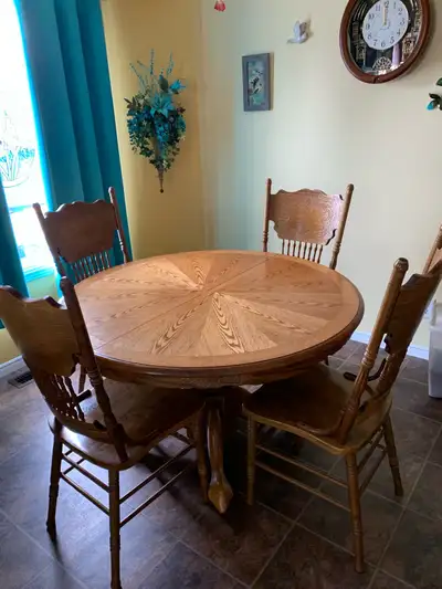 Kitchen table and chairs, View more