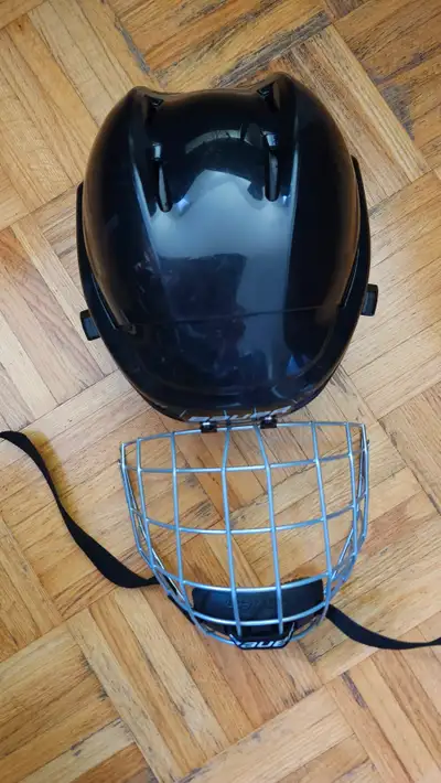  Bauer Hockey Helmet with Cage – Junior, View more