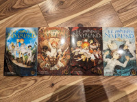 The Promised Neverland volumes 1-4