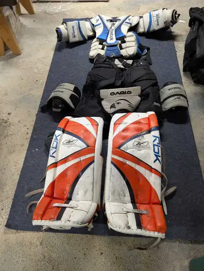 NHL legal size Goalie equipment, View more