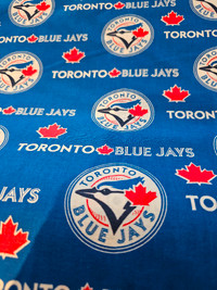 Blue Jays quilting cotton 60 inches wide