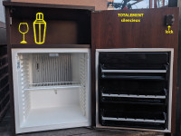 Petit Frigo Bar SERRURE CLEF réfrigérateur Totalement silencieux