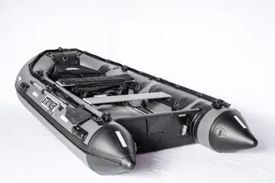 Brand new (still in box) STRYKER LX 360 (11’ 7”) inflatable boat and brand new YAMAHA F6SMHA 6 HP ou...