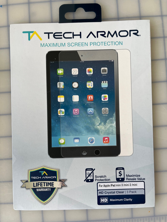 Screen Protector for iPad mini 2 or mini 3 in iPads & Tablets in La Ronge