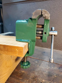 Clamp-On Vise - 1-1/2 inch Wide Jaws