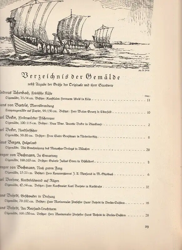 Huge Art Book from 1926 Germany, Images of North Sea, Baltic Sea in Non-fiction in Dartmouth - Image 5