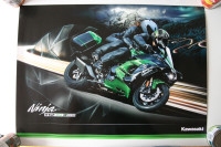 KAWASAKI NINJA HS SX SE 2017 Official Showroom poster Canada