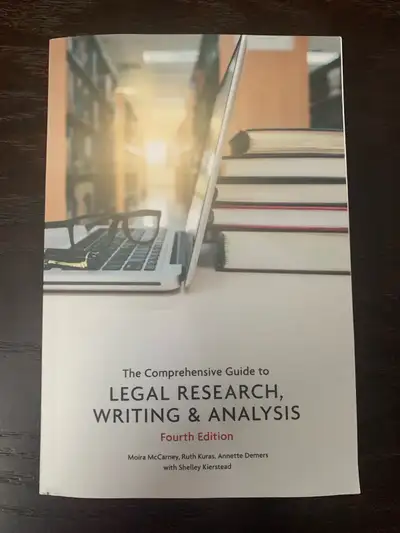 The Comprehensive Guide to Legal Research, Writing & Analysis, View more