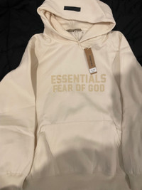 Essentials Fear Of God Hoodie Large