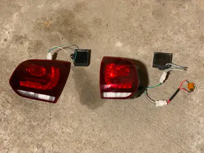 Outside LED Tail Back Lights for MK6 Golf Fits Golf, GTI and Golf R