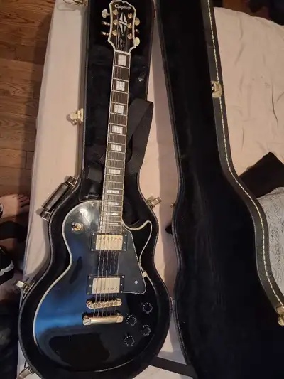 Epiphone Les Paul Custom 2005 Black Used, View more
