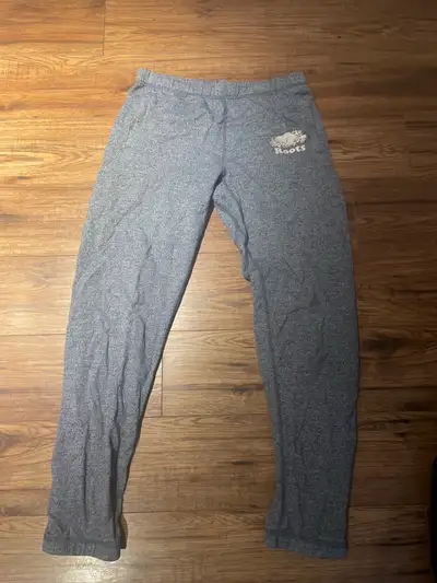 Women’s Blue roots sweat pants size medium, View more