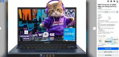 Earlybird Black Friday deal: ASUS vivobook 14 (2024) New(unused), View more