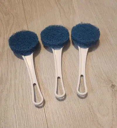 3 Scubber Brushes , View more