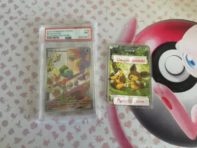 PSA 9 Bulbasaur #143 Stellar Crown, View more