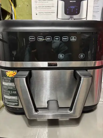 Bella Pro Flex Dual Zone Touchscreen Air Fryer - 8.5L (9QT) - St, View more
