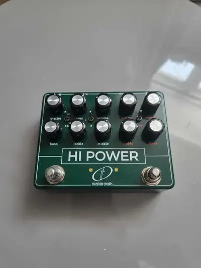 Crazy Tube Circuits Hi-Power dual overdive pedal, View more