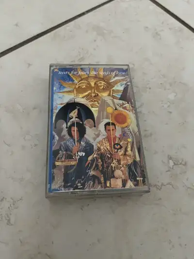 Audio cassette sowing the seeds of love Tears for Fears 1989