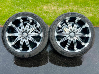 20" Fast Wheels + MaxTour LX Tires