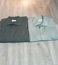 Chemise Calvin Klein pour homme, grandeur large 