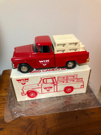 1955 Chevrolet Cameo Red Truck WIX Filters Coin Bank ERTL Die-Ca