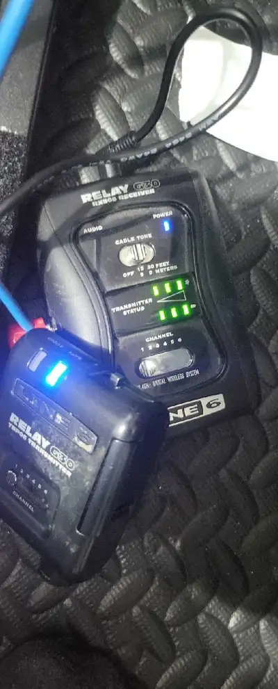 Up for sale or trade to other pedal effects. used Line 6 Relay G30 wireless guitar system, providing...