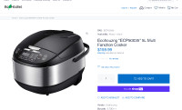 Ecohouzng Rice Cooker, new in box