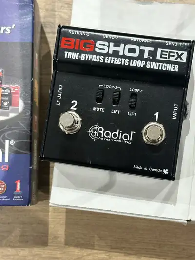 Radial Bigshot effects loop, View more