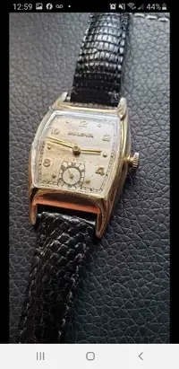 Bulova 1950s working watch 
